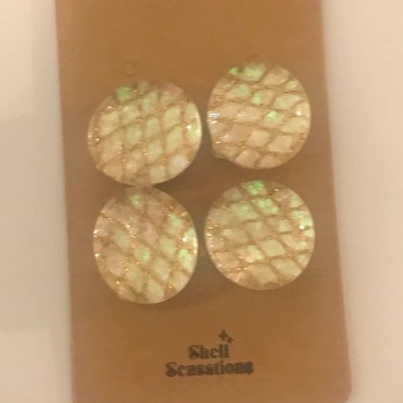 Set of 4 decorative magnets handmade - Picture 1 of 1